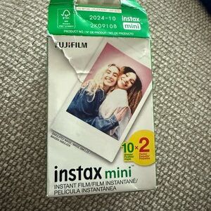 Fujifilm Instax Mini Film Pack - Green and White